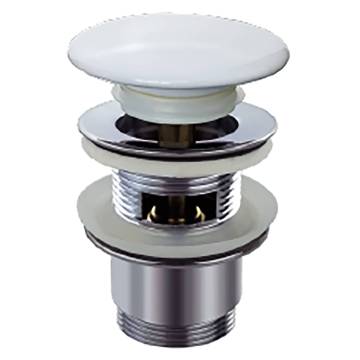 SCHÜTTE Design Drain Valve Cap 1¼x65mm White