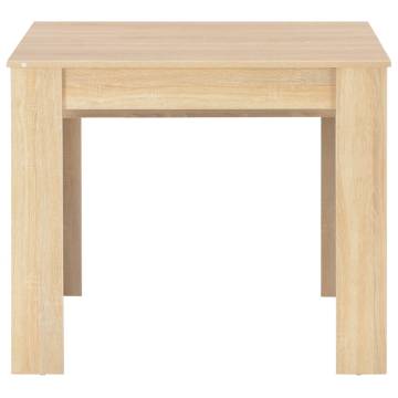 Extendable Dining Table Sonoma Oak 175x90x75 cm