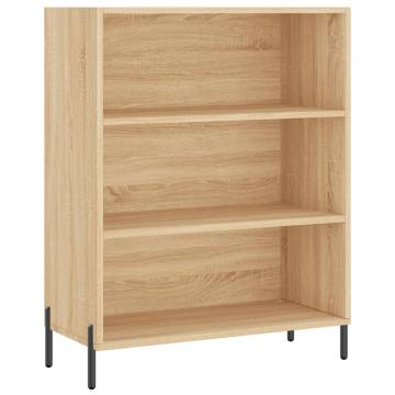 Highboard Sonoma Oak 69.5x32.5x180 cm Engineered Wood