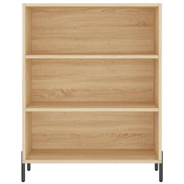 Highboard Sonoma Oak 69.5x32.5x180 cm Engineered Wood