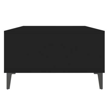 Coffee Table Black 103.5x60x35 cm Engineered Wood