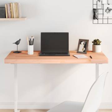 Desk Top 100x50x4 cm Solid Wood Beech