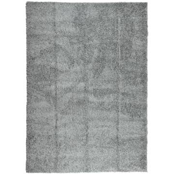 Shaggy Rug High Pile Modern Green 240x340 cm