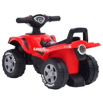 Children's Ride-on Quad Good Year Red