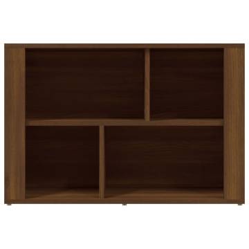 Sideboard Brown Oak 80x30x54 cm Engineered Wood