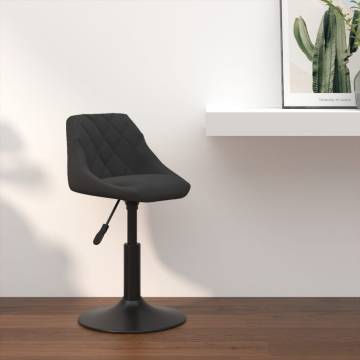 Bar Stool Black Velvet