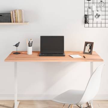 Desk Top 110x60x1.5 cm Solid Wood Beech