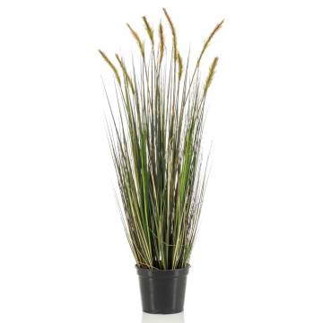 Emerald Artificial Foxtail Grass Autumn in Plastic Pot 90 cm