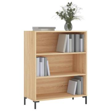 Bookcase Sonoma Oak 69.5x32.5x90 cm Engineered Wood