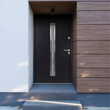 Front Door Anthracite 110x207.5 cm Aluminium