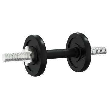 Barbell and Dumbbell with Plates 90 kg Cast Iron