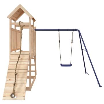 Outdoor Playset Solid Wood Pine