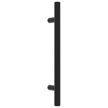 Cabinet Handles 20 pcs Black 128 mm Stainless Steel