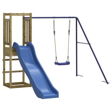 Outdoor Playset Impregnated Wood Pine