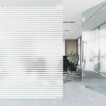 Window Film Frosted Blinds Pattern 90x500 cm PVC