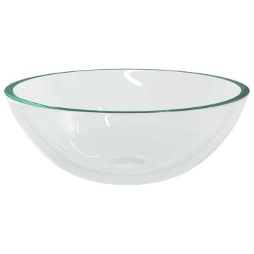 Basin Glass 50x37x14 cm Transparent