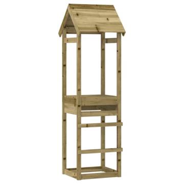 Play Tower 53x46.5x194 cm Impregnated Wood Pine