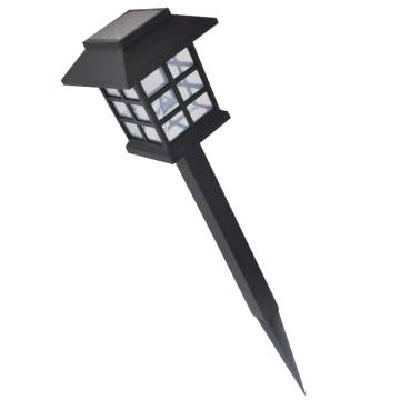 Outdoor Solar Lamp LED Light 12 pcs Spike 8.6 x 8.6 x 38 cm