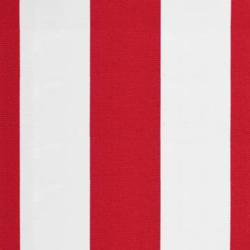 Replacement Fabric for Awning Red and White Stripe 6x3.5 m