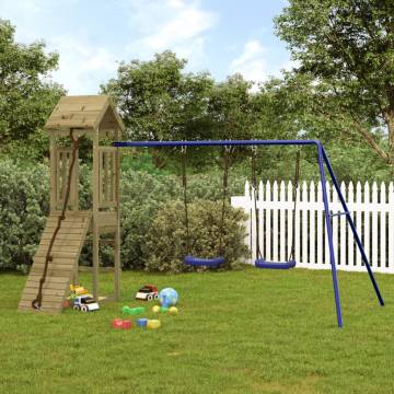 Outdoor Playset Impregnated Wood Pine