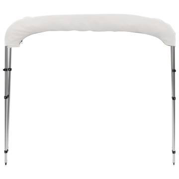 3 Bow Bimini Top White 183x196x137 cm