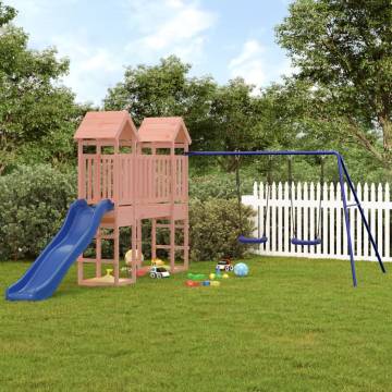 Outdoor Playset Solid Wood Douglas