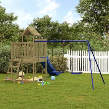 Outdoor Playset Impregnated Wood Pine