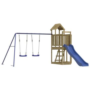 Outdoor Playset Impregnated Wood Pine