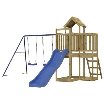 Outdoor Playset Impregnated Wood Pine