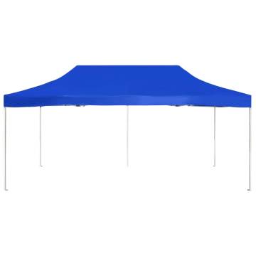 Professional Folding Party Tent Aluminium 6x3 m Blue