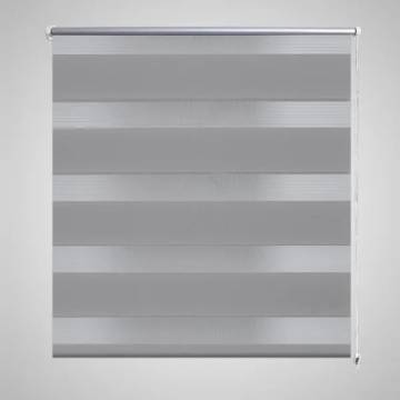 Zebra Blind 90 x 150 cm Grey