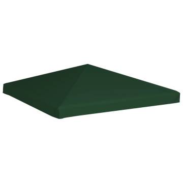 Gazebo Top Cover 310 g/m² 3x3 m Green