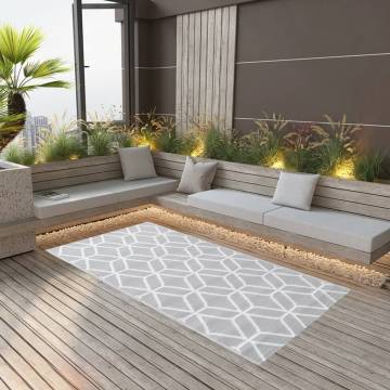 Outdoor Carpet Grey 120x180 cm PP