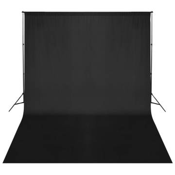 Backdrop Support System 500 x 300 cm Black