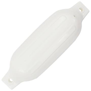 Boat Fender 4 pcs White 41x11.5 cm PVC