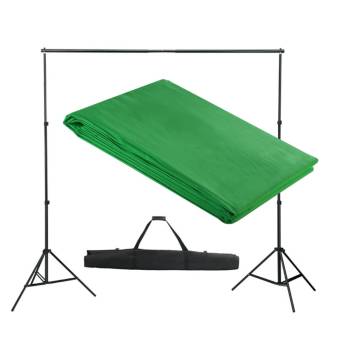 Backdrop Support System 300 x 300 cm Green