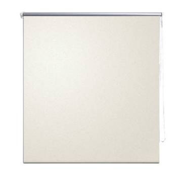 Roller blind blackout 140 x 230 cm off white