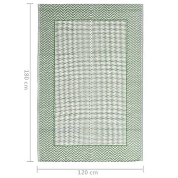 Outdoor Rug Green 120x180 cm PP