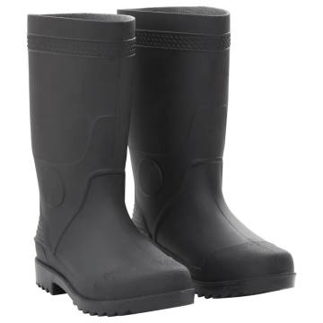 Rain Boots Black Size 38 PVC