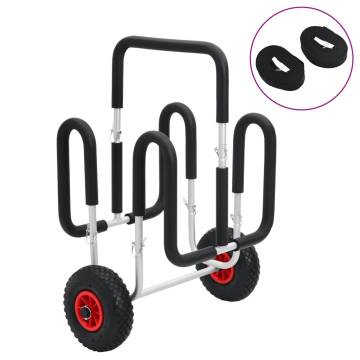 Kayak Trolley for 2 Boards 90 kg Aluminium