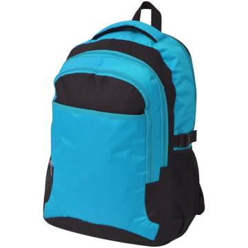 School Backpack 40 L Black and Blue