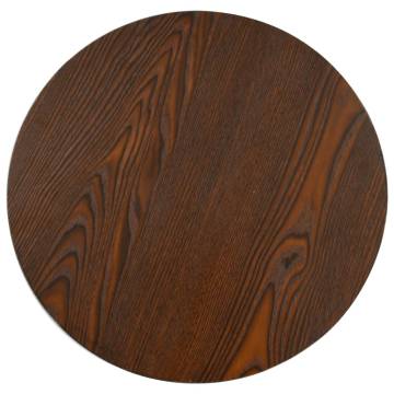 Bistro Table Dark Brown 40 cm MDF