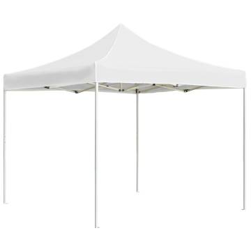 Professional Folding Party Tent Aluminium 3x3 m White