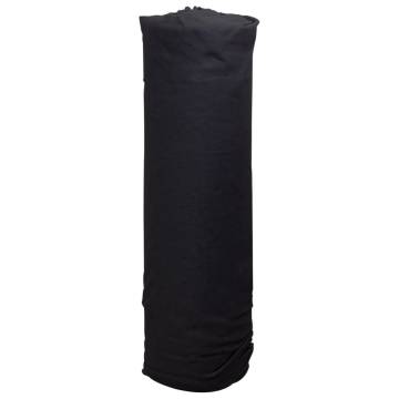 Geotextile Membrane Black 1 x 10 m Polyester Fibre