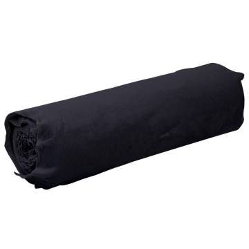 Geotextile Membrane Black 1 x 10 m Polyester Fibre