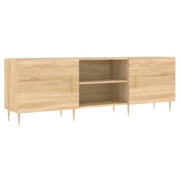 TV Cabinet Sonoma Oak 150x30x50 cm Engineered Wood