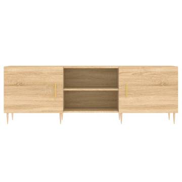 TV Cabinet Sonoma Oak 150x30x50 cm Engineered Wood