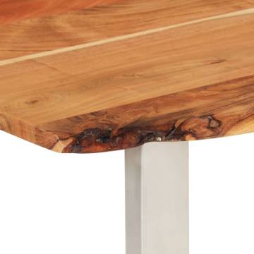 Dining Table 180x90x76 cm Solid Acacia Wood