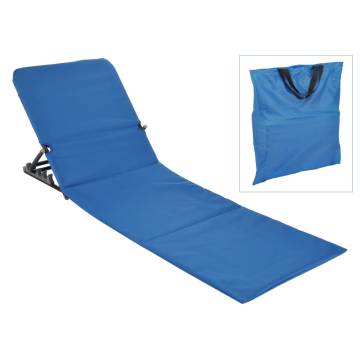 HI Foldable Beach Mat Chair PVC Blue