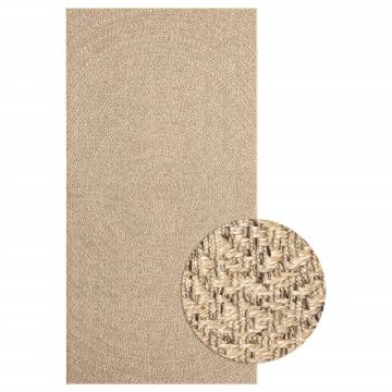 Rug 80x150 cm Jute Look Indoor and Outdoor